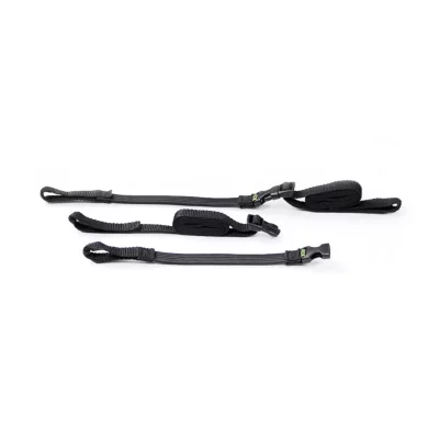 SW MOTECH ROK Straps SW-MOTECH 2 Adjustable Straps. Black. 310-1060 mm