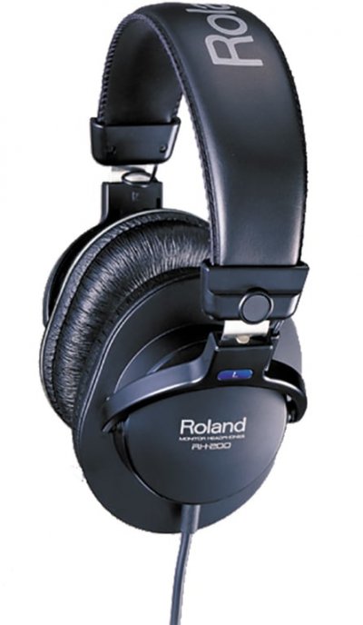 ROLAND  RH-200 - Casque de monitoring st&eacute;r&eacute;o - noir