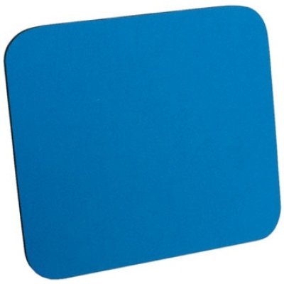 ROLINE  18.01.2041 Tapis de Souris - Tapis de Souris (Bleu, 253 mm, 220 mm, 7 mm, Nylon) uni