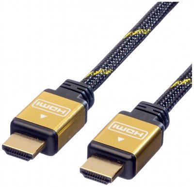 ROLINE  Gold C&acirc;ble HDMI High Speed avec Ethernet - M-M 20m