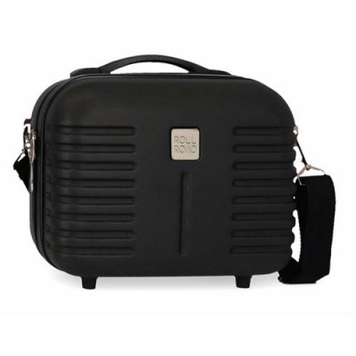 ROLL ROAD . Trousse de toilette adaptative ABS  India noire -2