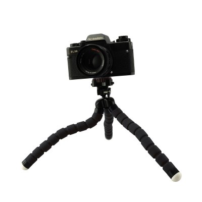 ROLLEI  Monkey Pod Mini tr&eacute;pied flexible avec pieds flexibles Noir