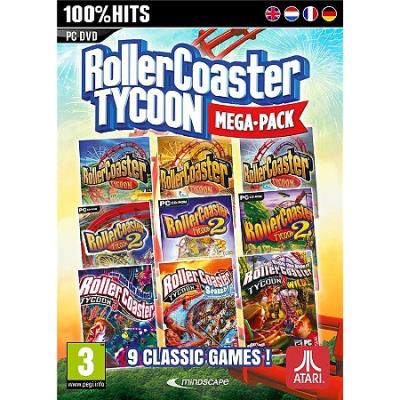 Roller Coaster Tycoon  9 Mega Classic Games Jeu PC