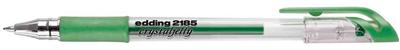 EDDING Roller encre gel E2185, pointe m&eacute;tal 0,7 mm. Coloris Vert m&eacute;tal - Lot de 13