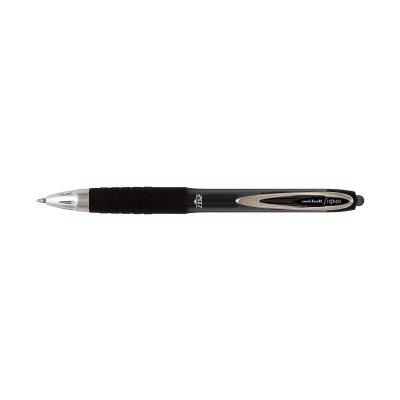 UNI BALL Roller encre gel Signo UMN207 R&eacute;tract. Grip Pte Moy. 0,7mm Noir