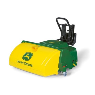 ROLLY TOYS  Balayeuse RollyTrac John Deere vert / jaune