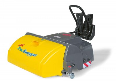 ROLLY TOYS  Sweeper RollyTrac jaune / gris