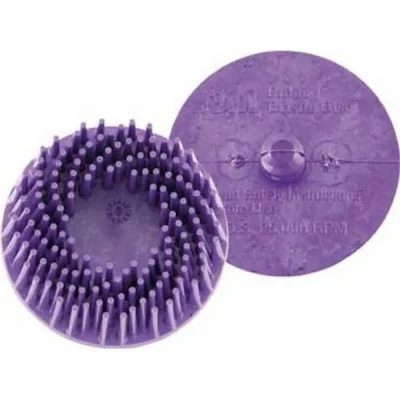 3M Roloc (TM)-Bristle Disc &Oslash; 50,8 mm 25000 tr/mn, Cubitron (TM) RD-ZB, Grain : 120, Couleur blanc