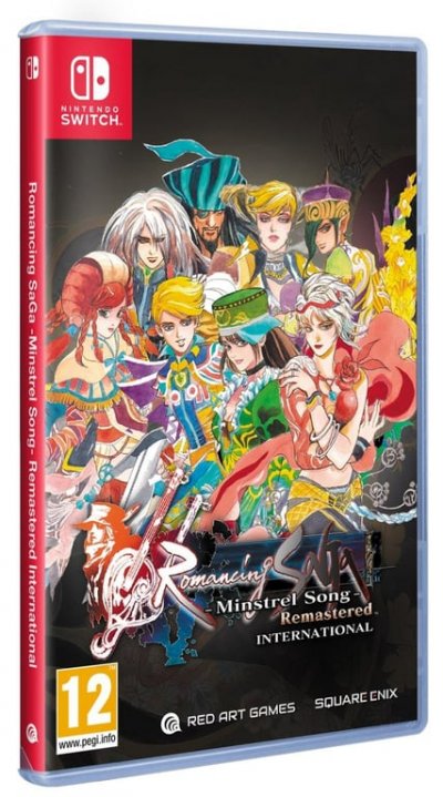 JUST FOR GAMES Romancing SaGa Minstrel Song Remastered International Nintendo Switch 