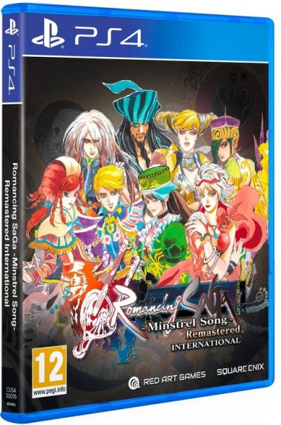 Romancing Saga Minstrel Song Remastered International PS4 