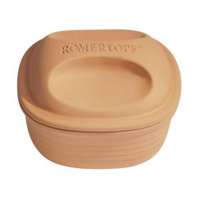GENERIQUE ROMERTOPF - Cocotte carr&eacute;e 23cm en terre cuite - 600807 
