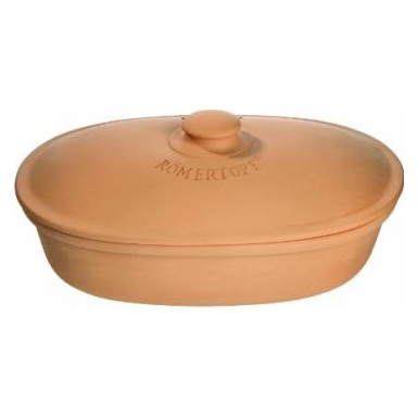 GENERIQUE R&ouml;mertopf - R&ouml;mertopf Pot &agrave; Pain Oval Terracotta 42 x 26 x 19,5 cm