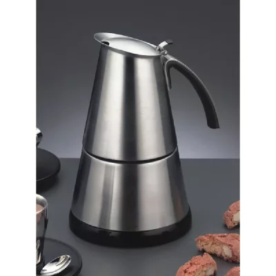ROMMELSBACHER  Eko 346/e 4 Cups Moka Pot Argent&eacute;