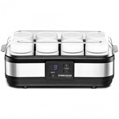 ROMMELSBACHER  JG 40 - Yaourti&egrave;re - 1.2 litres - 40 Watt - inox/noir