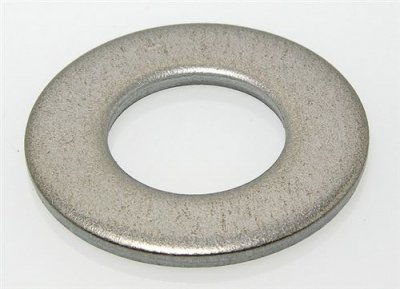  Rondelle plate M inox A2 NFE 25514 22X45X3 - bo&icirc;te de 25 - 6250122