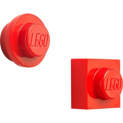 Room Copenhagen Ensemble D&rsquo;Aimants Lego, Rouge