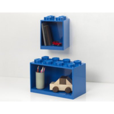 Room Copenhagen &Eacute;tag&egrave;re Brique 4 Boutons Lego, Rouge