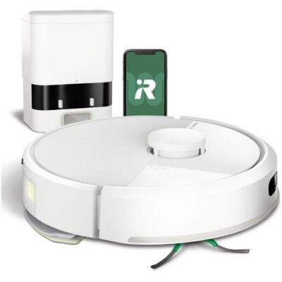 IROBOT ROOMBA 105 COMBO ROBOT + AutoEmpty dock Blanc
