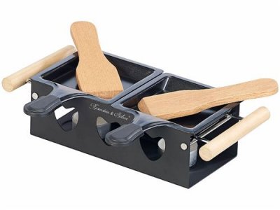 ROSENSTEIN & SOHNE Rosenstein & S&ouml;hne Appareil &agrave; raclette &agrave; bougies pour 2 personnes