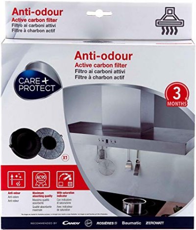 CARE + PROTECT Rosi&egrave;res 2x Filtre &agrave; charbon d'origine Rosi&egrave;res KFC6907 / 35602050