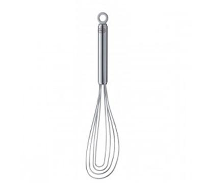 RÖSLE R&ouml;sle Fouet Plat, Batteur Plat, Fouet de Cuisine, Acier Inox, 27cm, 95652