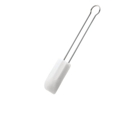 ROSLE R&ouml;sle - L&egrave;che plat en silicone blanc 26cm x 5cm