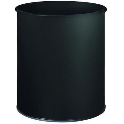 GENERIQUE Rossignol - Atlanta - Corbeille &Agrave; Papier Confort M&eacute;tal 15 Litres - Noir