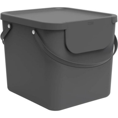 ROTHO  - Abfallbeh&auml;lter Albula 40l 39,8x35,8x33,9cm anthrazit