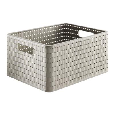 GENERIQUE Rotho - Korb Country A4 18 l 36,8x27,8x19,1cm cappuccino