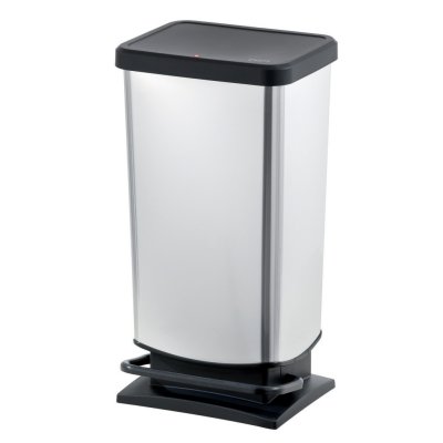 GENERIQUE Rotho Poubelle &agrave; p&eacute;dale Paso 40 L Acier inoxydable 1754110264