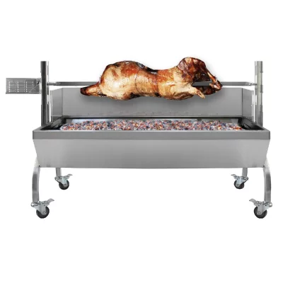R&ocirc;tissoire en INOX pour 90kg de Viandes MonsterShop 