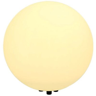 SLV Rotoball floor 50 luminaire ext&eacute;rieur, blanc, e27, max. 24w, ip44
