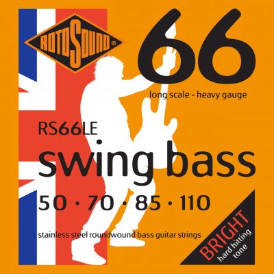 ROTOSOUND  66le Swing Bass 66 Jeu De Cordes Guitare Basse 50 - 110