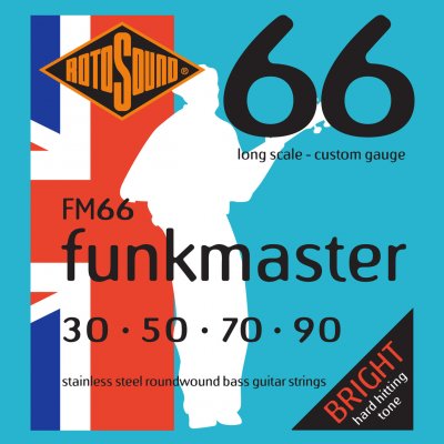 ROTOSOUND  Fm66 Funkmaster - Jeu De Cordes Basse - 30-90