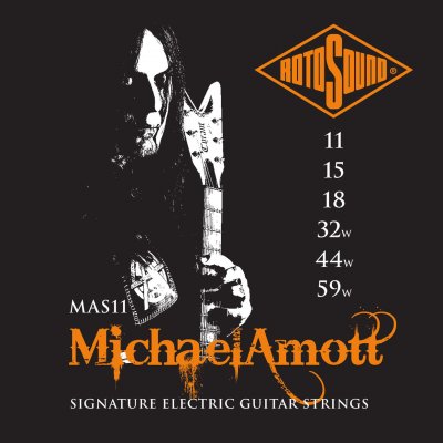 ROTOSOUND  MAS11 Michael Amott Signature - Jeu de cordes guitare &eacute;lectrique - 11-59