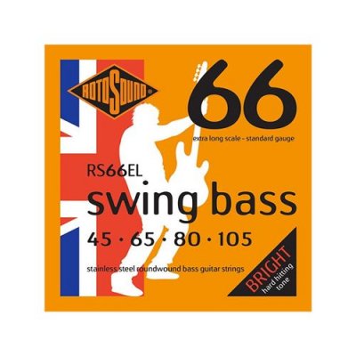 ROTOSOUND  Rs66el Swing Bass - Jeu De Cordes Basse - 45-105