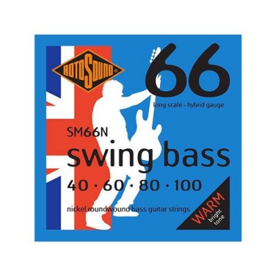 ROTOSOUND  SM66N Swing Bass - Jeu de cordes basse - 40-100