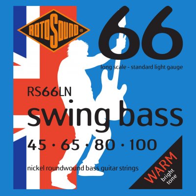ROTOSOUND  Swing Bass 66ln - Jeu De Cordes Basse - 45-100