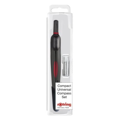 ROTRING  Compas Universel Compact, Longueur: 130 Mm,