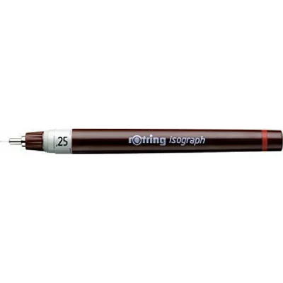 ROTRING  Stylo &agrave; encre de Chine isograph 0,25 mm, noir
