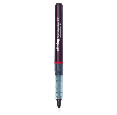 ROTRING  Tikky Graphic stylo-feutre noir .20