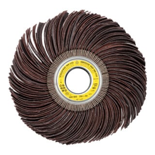KLINGSPOR Roue &agrave; lamelles corindon MM 650 D. 250 x 100 mm Gr 120 - 2740
