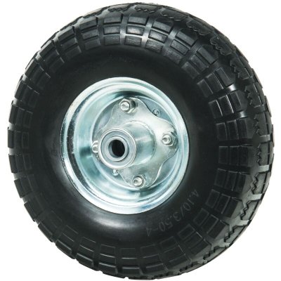 WERKA PRO Roue increvable axe d&eacute;port&eacute; 260 x 85mm Al&eacute;sage 16mm