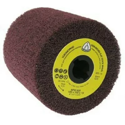 KLINGSPOR Roue intiss&eacute;e NFW600 coarse 100x100x19mm  1 pcs