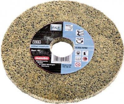 METABO Roue polaire compacte Unitized rugueux. 125x - 