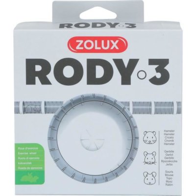 ZOLUX Roue silent rody3 blanc pour rongeur et petit mammif&egrave;re