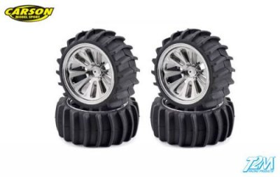 CARSON Roues Compl&egrave;tes  105201 10 Rayons- Modellsport