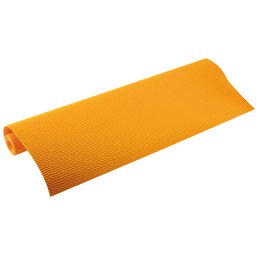  Rouleau de carton ondule 50x70 jaune or - rouleau