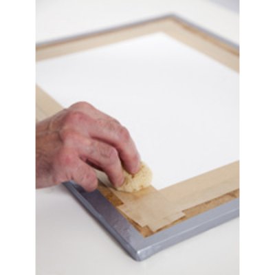 CLAIREFONTAINE Rouleau de kraft gomm&eacute; Blanc - 4 cm x 200 m&egrave;tres