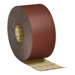KLINGSPOR Rouleau papier corindon PS 22 F Ht. 150 x L. 50000 mm Gr 120 - 3016